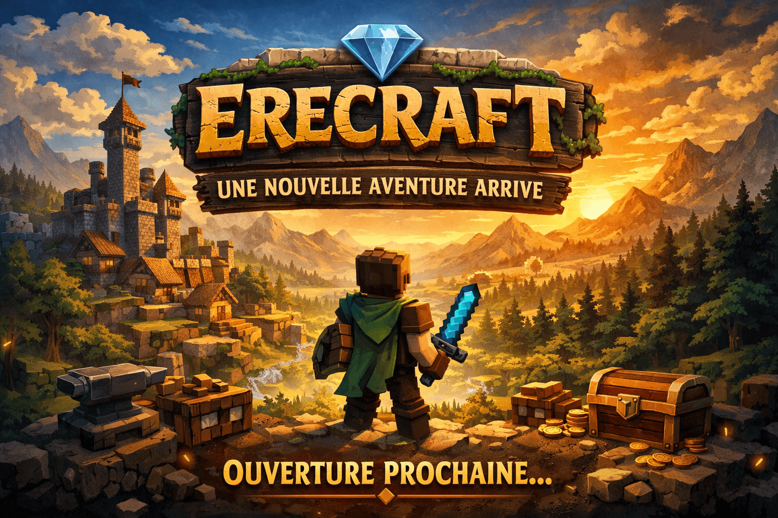 Erecraft : Une nouvelle aventure arrive